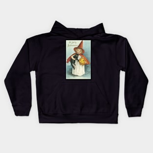 Retro witch Kids Hoodie